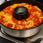 Glutenfri lasagnette pa camping i Omnia-ovn – perfekt campingmad for hele familien