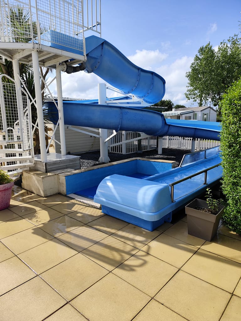Fin vandrutsjebane ved Camping Le Robinson 